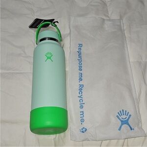 Hydro Flask 40oz Wife Mouth Flex Cap & Boot Limited Edition Seafoam